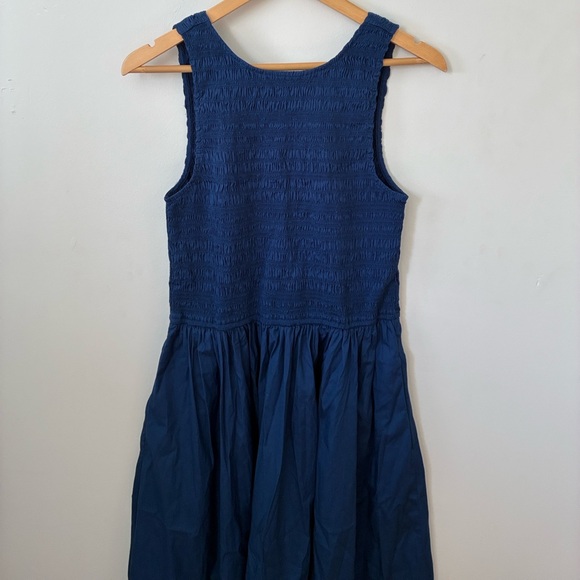 The Melody Scoopback Smocked Midi Dress - Picture 6 of 10